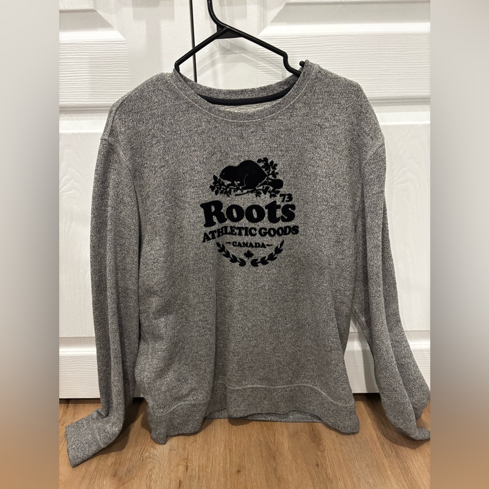 Roots Salt & Pepper Crewneck Sweater